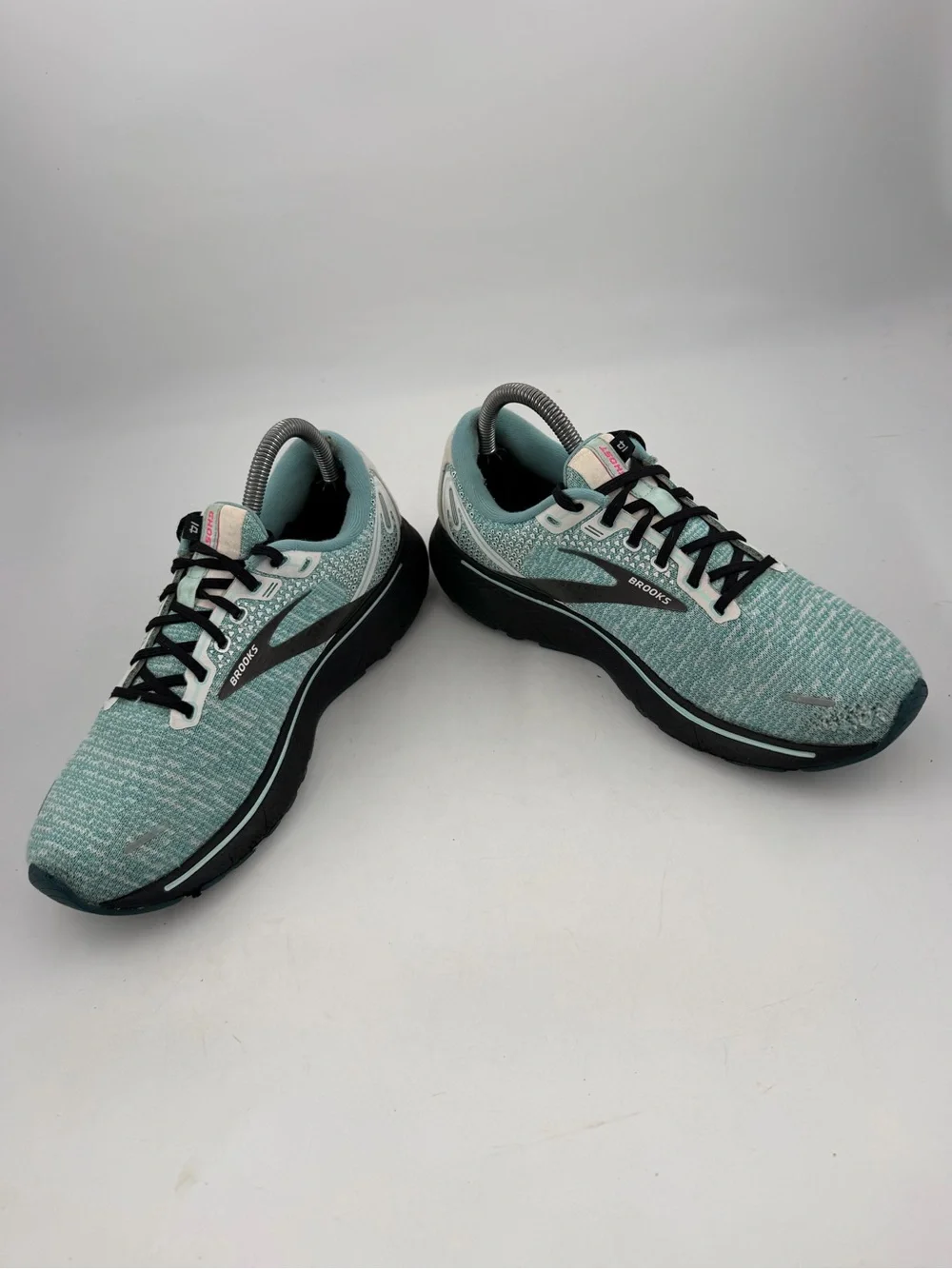 Brooks Women’s Ghost 14 - SZ 9- Green Black Athletic Running Shoes